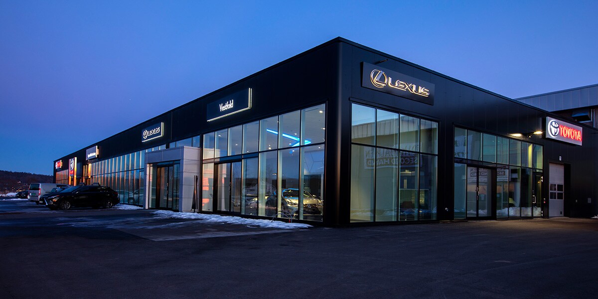 Bilia Toyota Tønsberg. Foto.