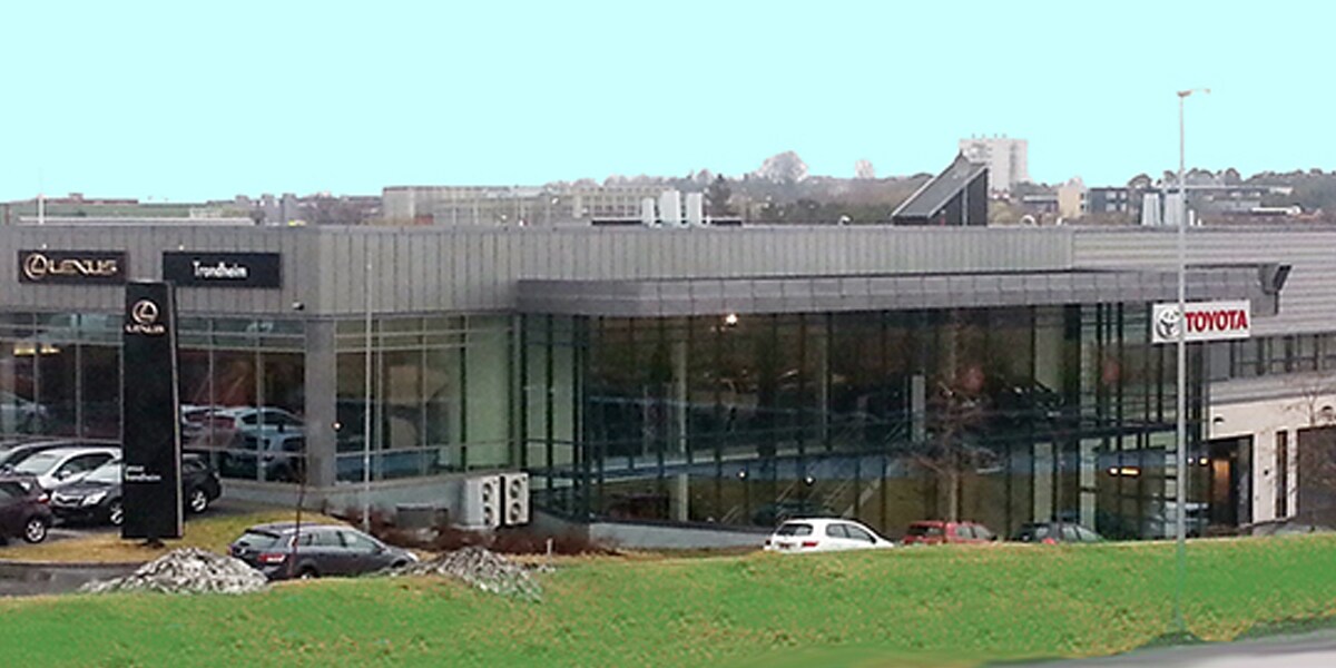 Toyota Bilia Trondheim. Foto.