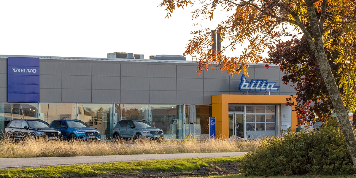 Bilde av fasaden til Bilia Jessheim.