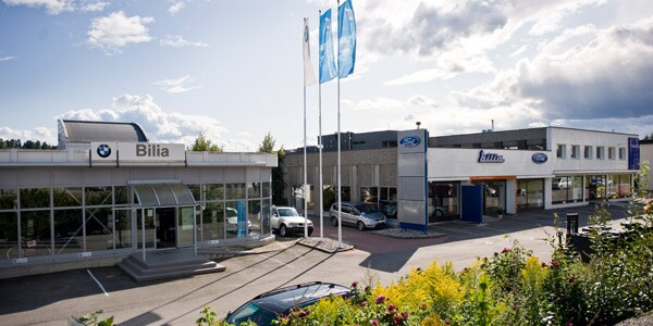 Bilia Hønefoss. Foto.