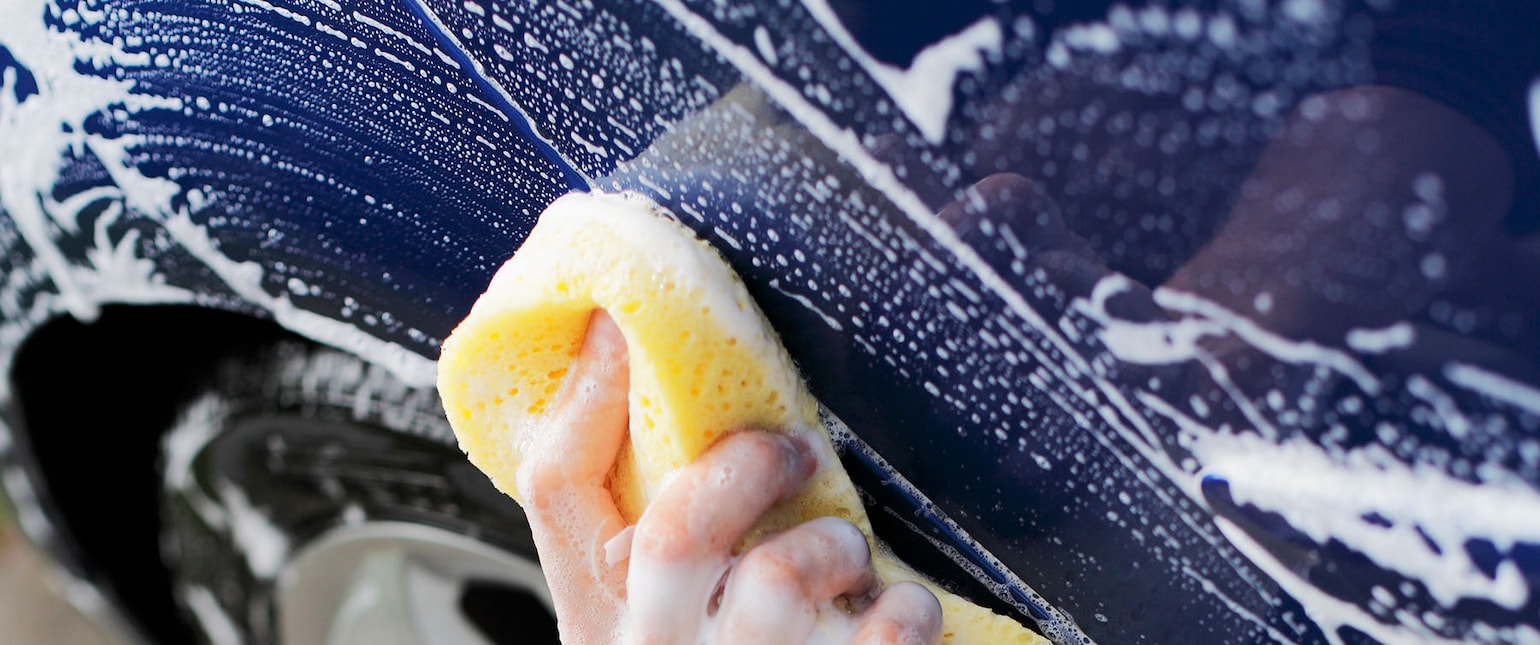 Slik vasker du bilen