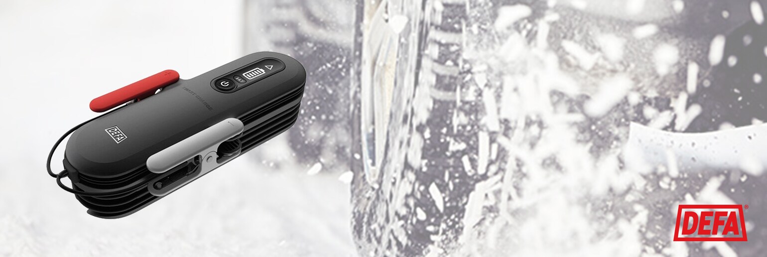 DEFA SmartCharge batterilader. Foto.